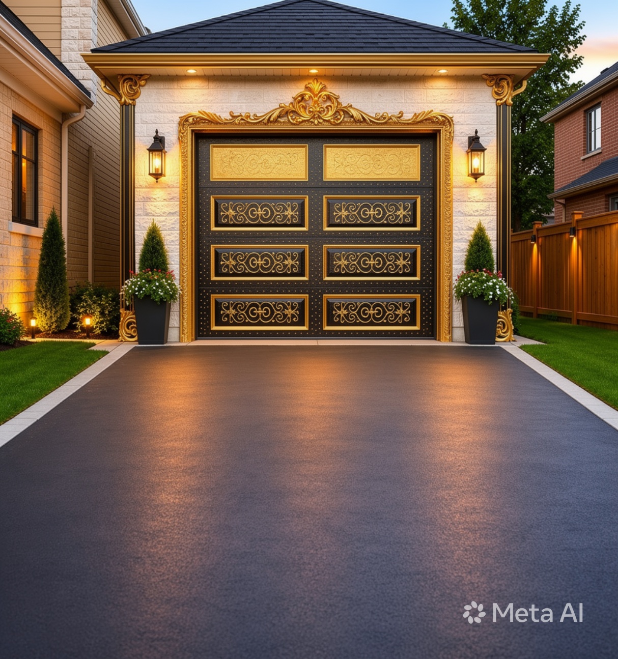 convert-the-garage-door-to-a-royal-luxurious-look-